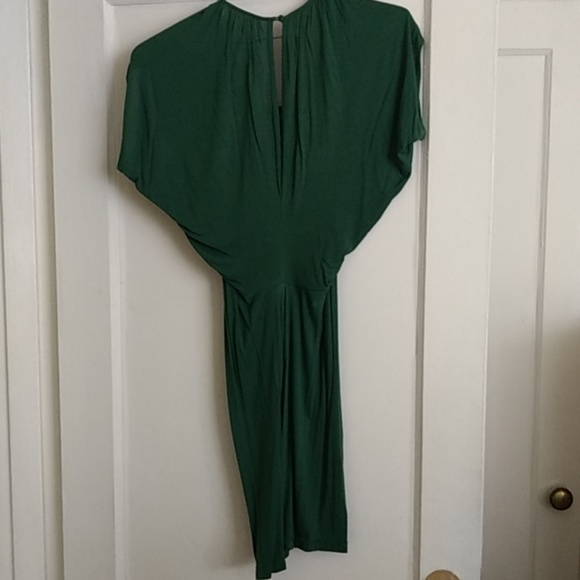 BcbgMaxazria Jade Green Dress with Beaded neckline - Picture 4 of 7